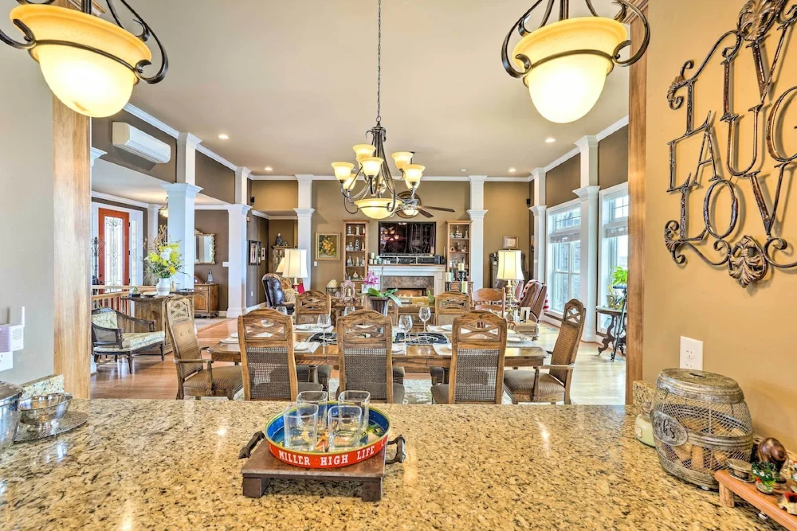 Lakefront House w/ Game Room, Deck & Views!