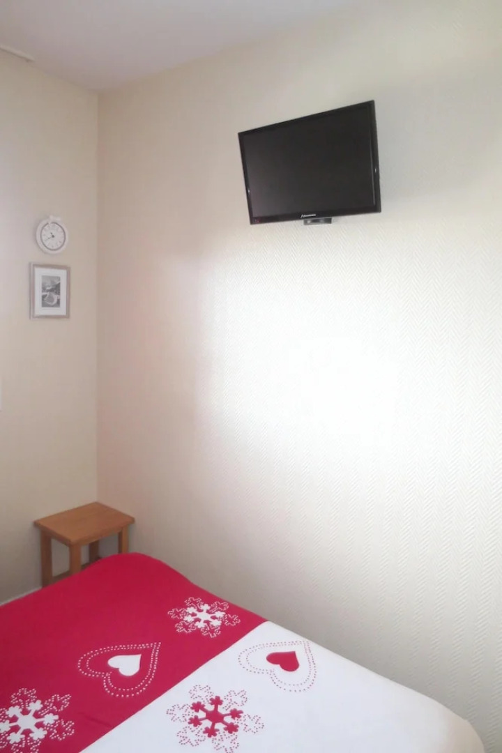 Apartment With one Bedroom in Valmeinier, With Wonderful Mountain View, Shared Pool and Furnished Garden