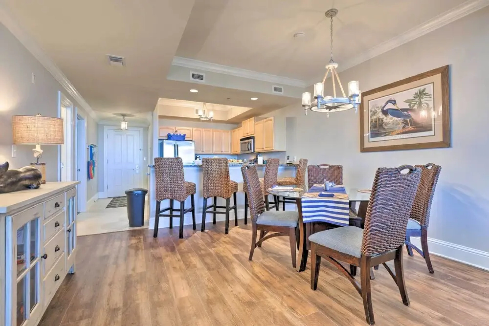 Sunny First-floor Condo w/ Ocean-view Balcony!