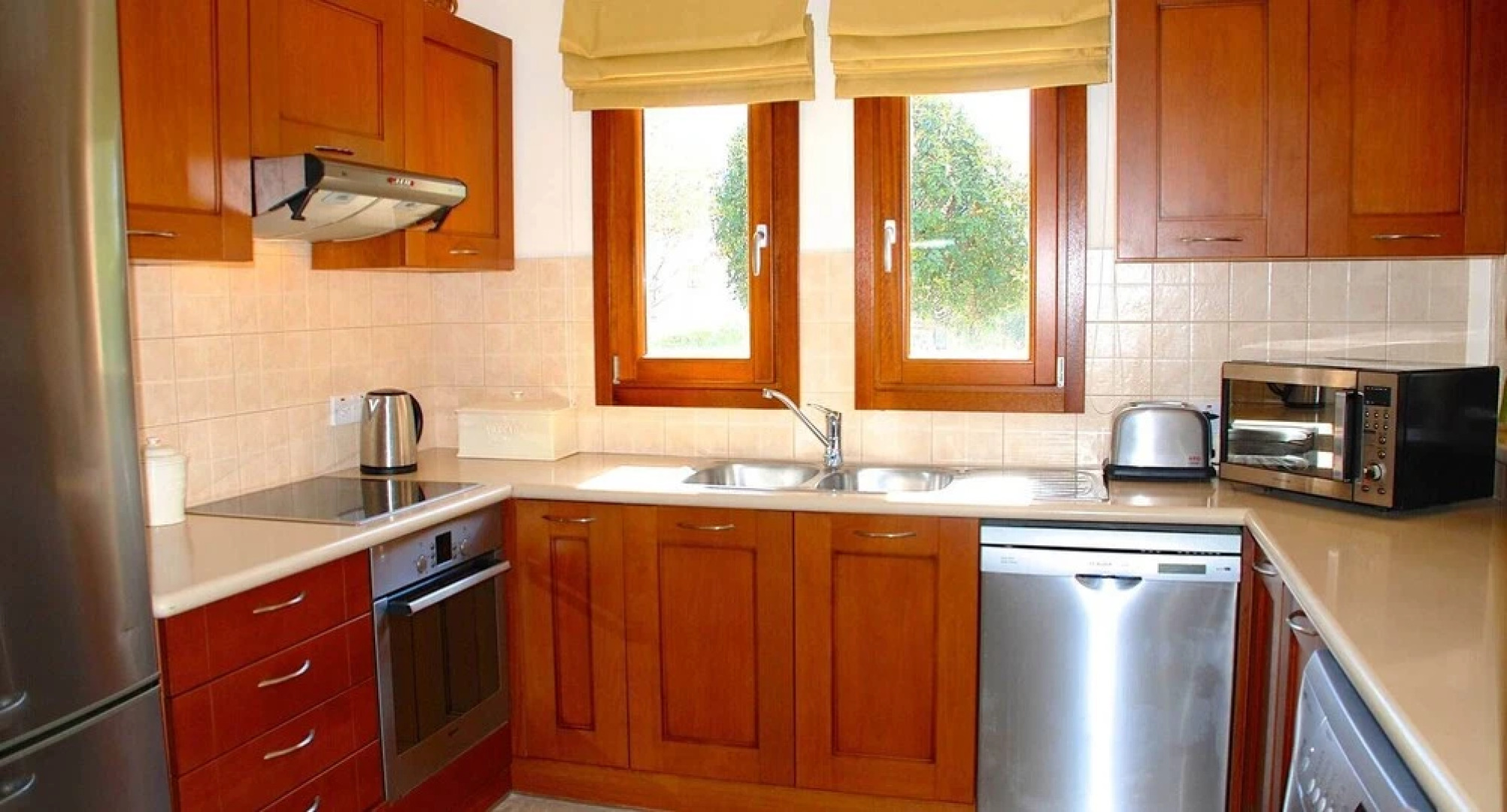 3 bedroom Villa Omodos HG14 with private kidney pool and roof terrace with golf views, Hestiades Greens on Aphrodite Hills Resort