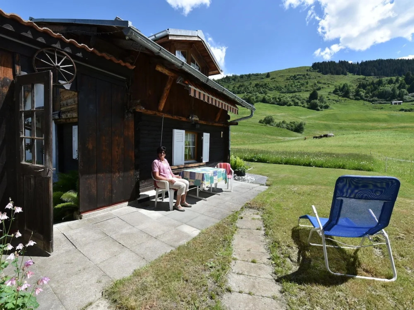 Cozy Apartment in Obersaxen with Terrace