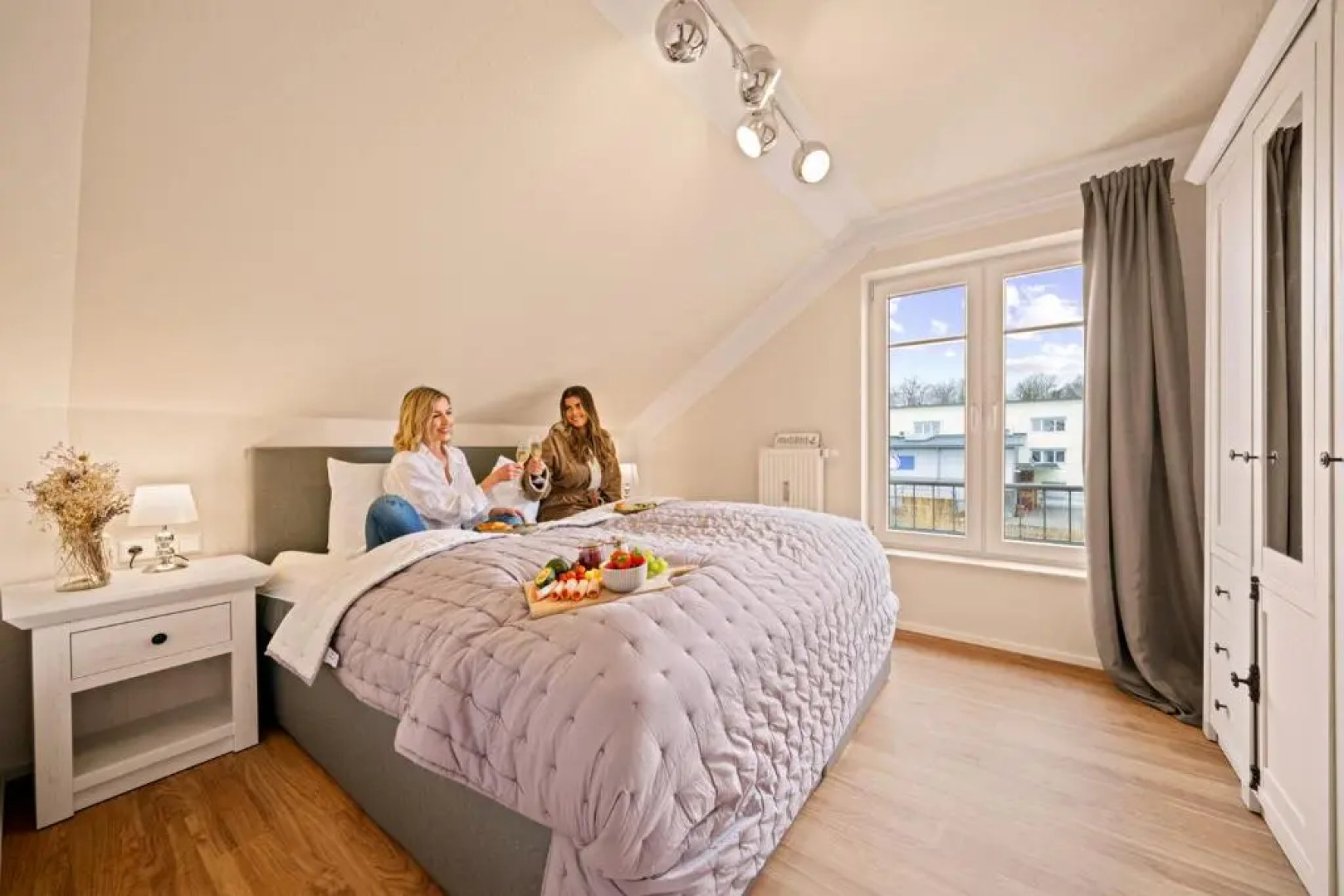 Wohlfühl-Apartment Irisblüte mit Privatstrand