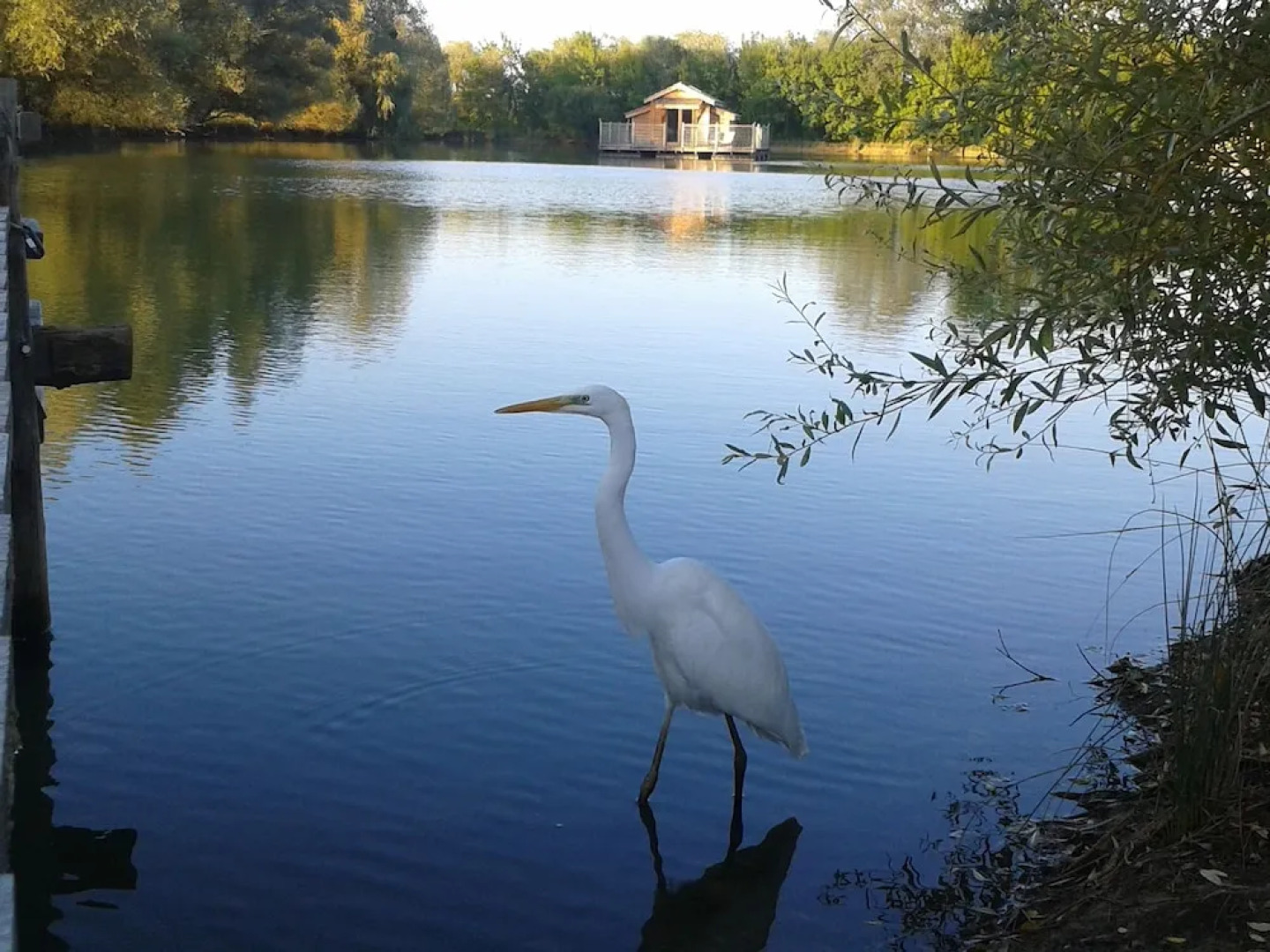 Cabanes flottantes du lac de Pelisse