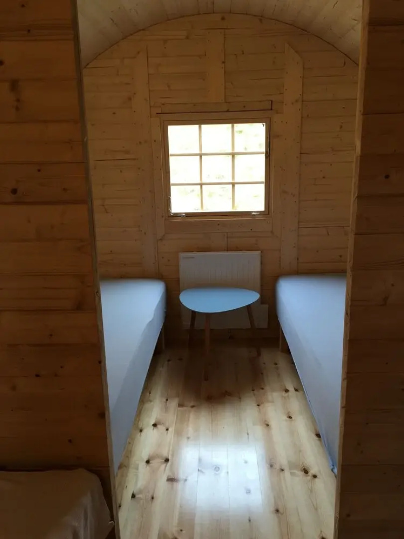 Framtid Camping Lodging Barrels