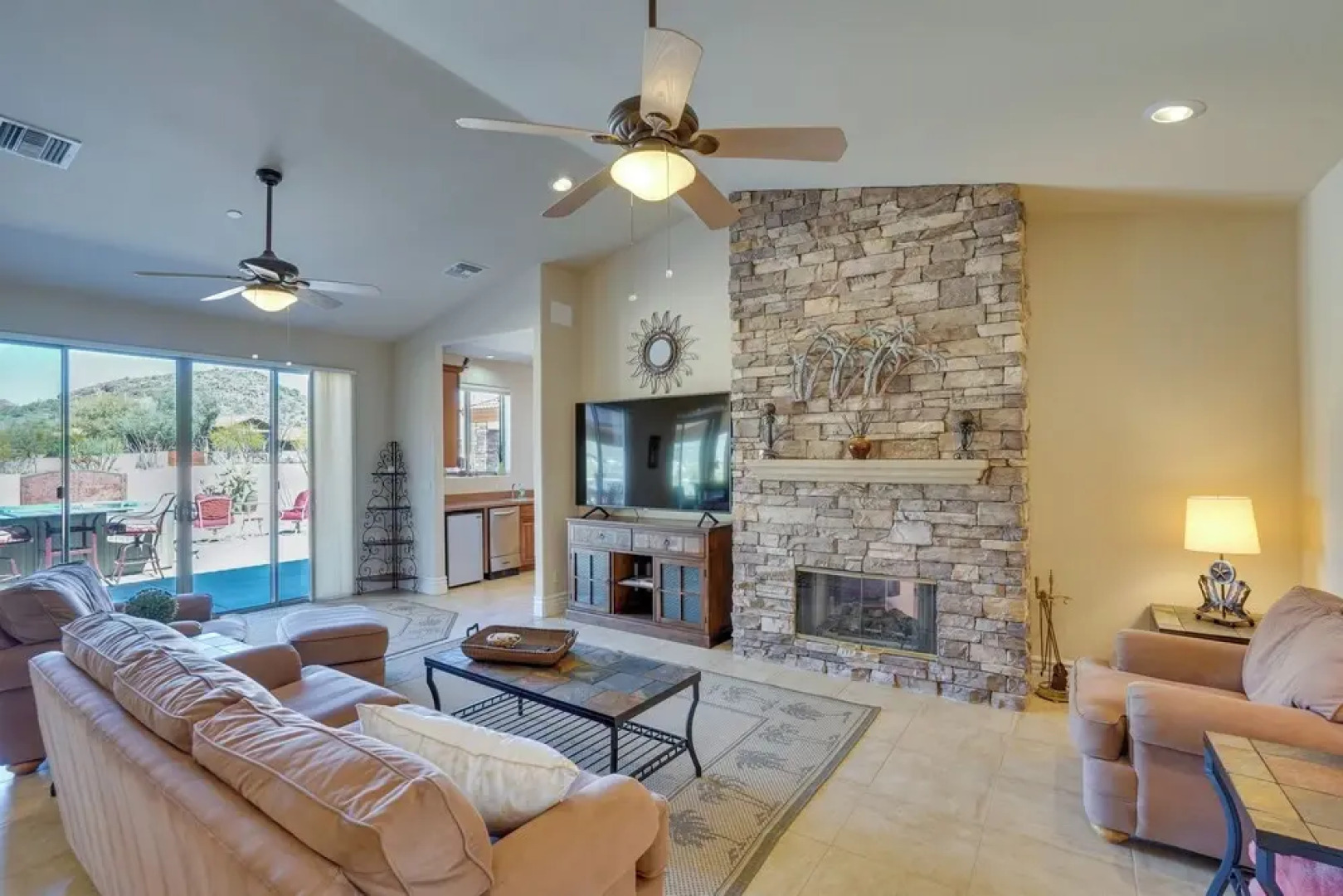 Hot Tub, Yard & Views: Spacious Cave Creek Home