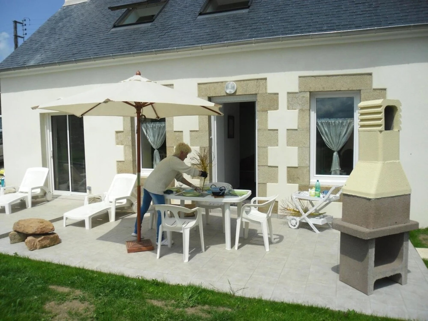 House With 3 Bedrooms in Paimpol, With Enclosed Garden and Wifi