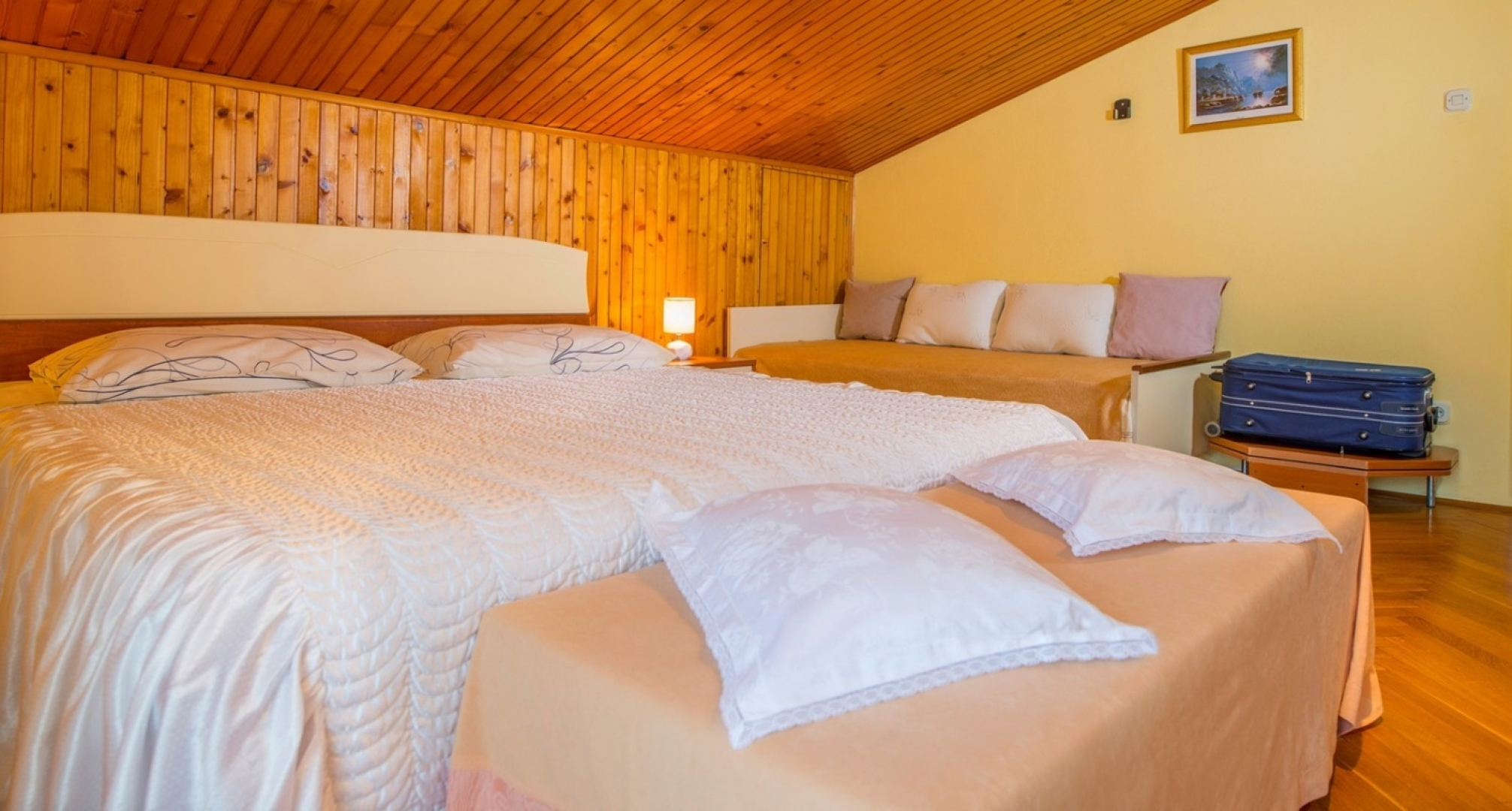 Apartment Gracia - with great view: A3-mansarda Rabac, Istria