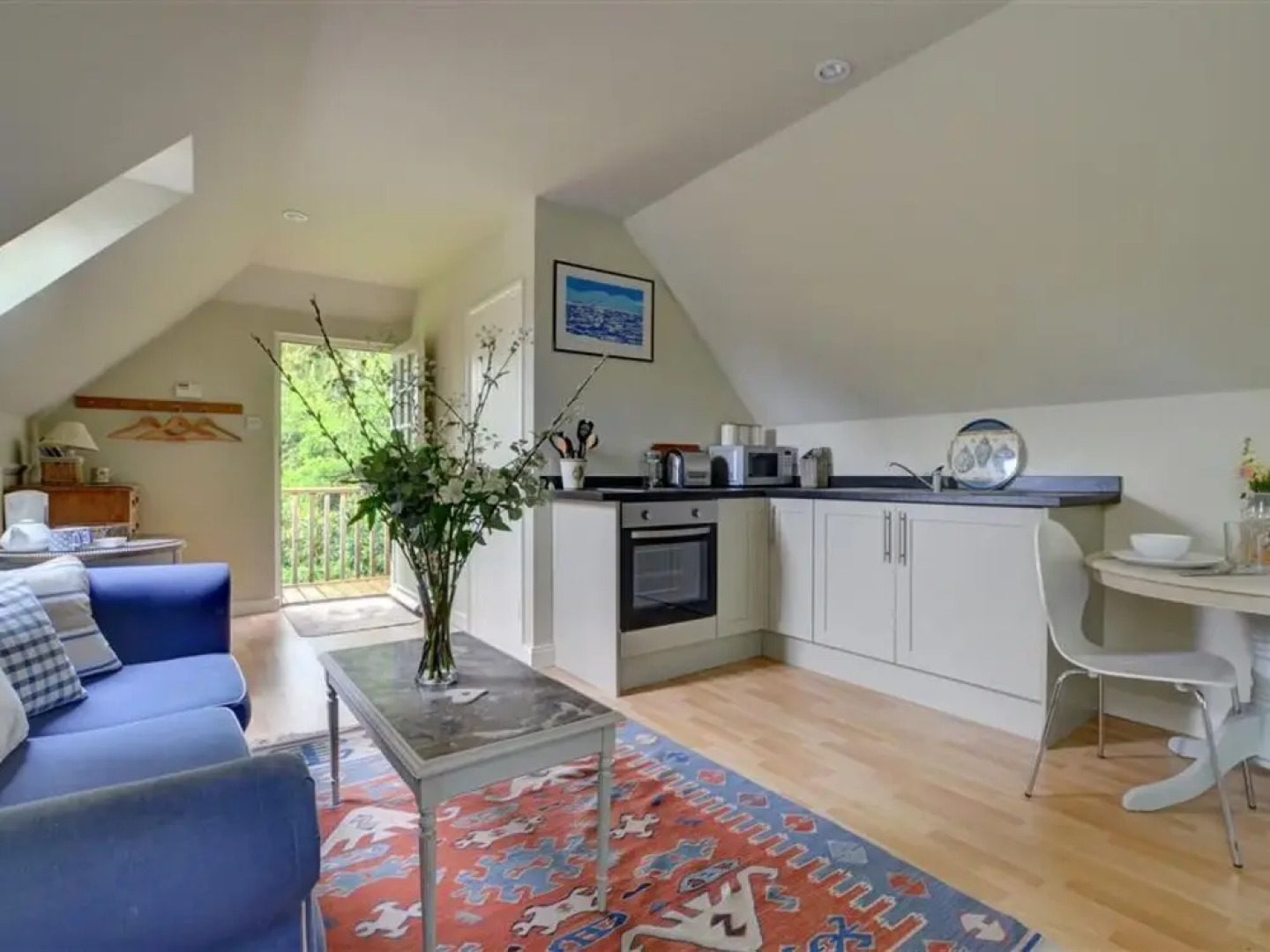 Unwind and Relax in This Romantic, Refurbished First Floor Studio Apartment