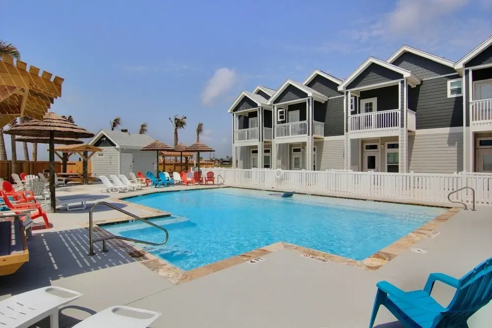 Padre Beach View 229 by RedAwning