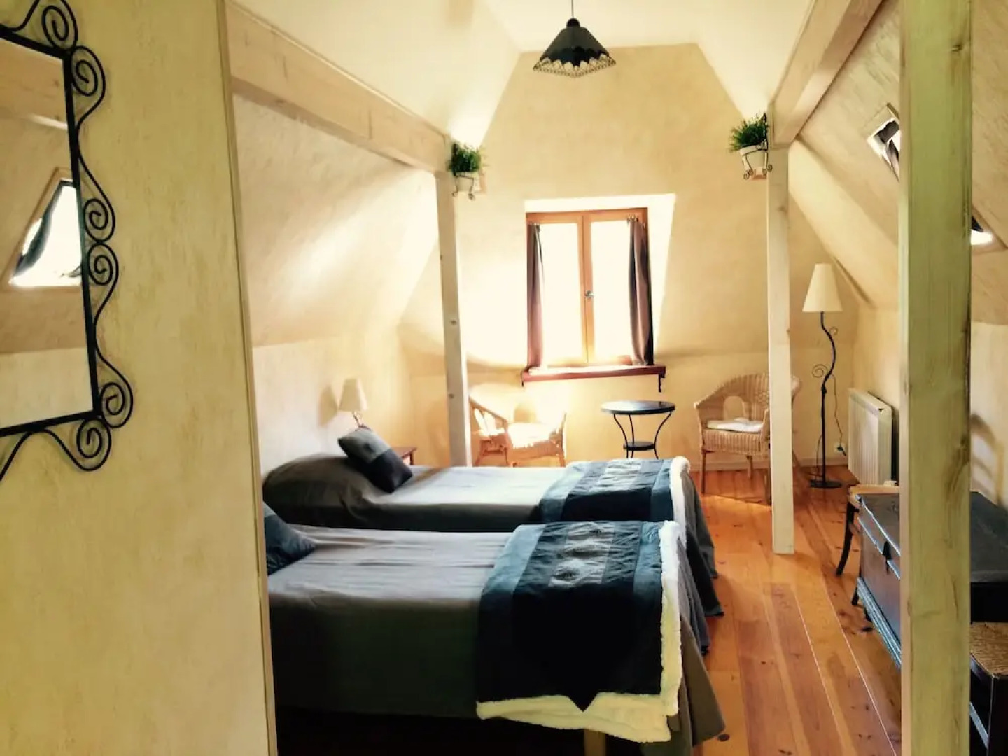 Un jardin dans la falaise