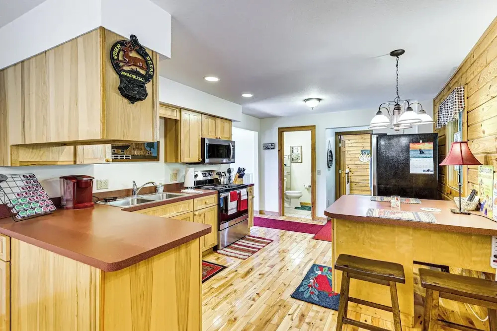 Deck & Mtn Views: Log Cabin By Snowshoe Mountain!