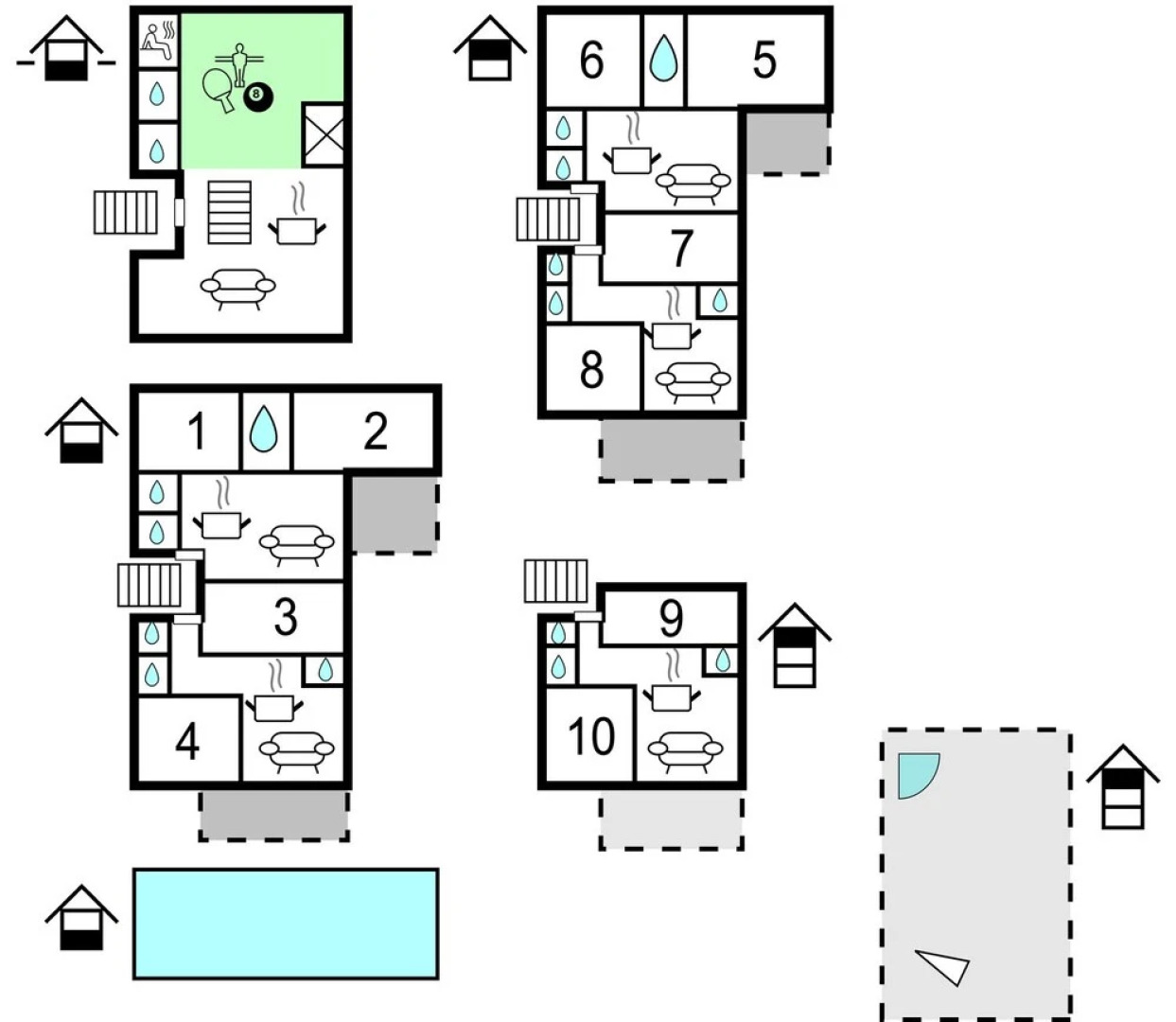 Stunning Home in Razanj With 10 Bedrooms, Wifi and Heated Swimming Pool