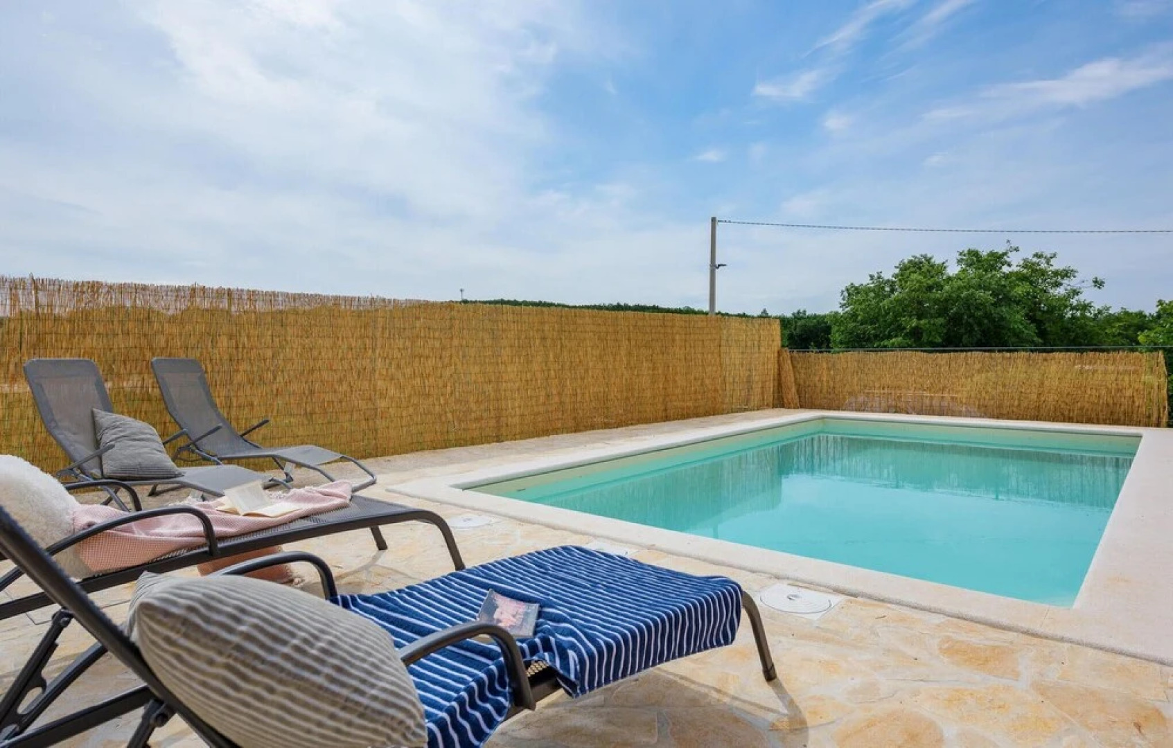 Awesome Home in Buje With Outdoor Swimming Pool, Wifi and 2 Bedrooms
