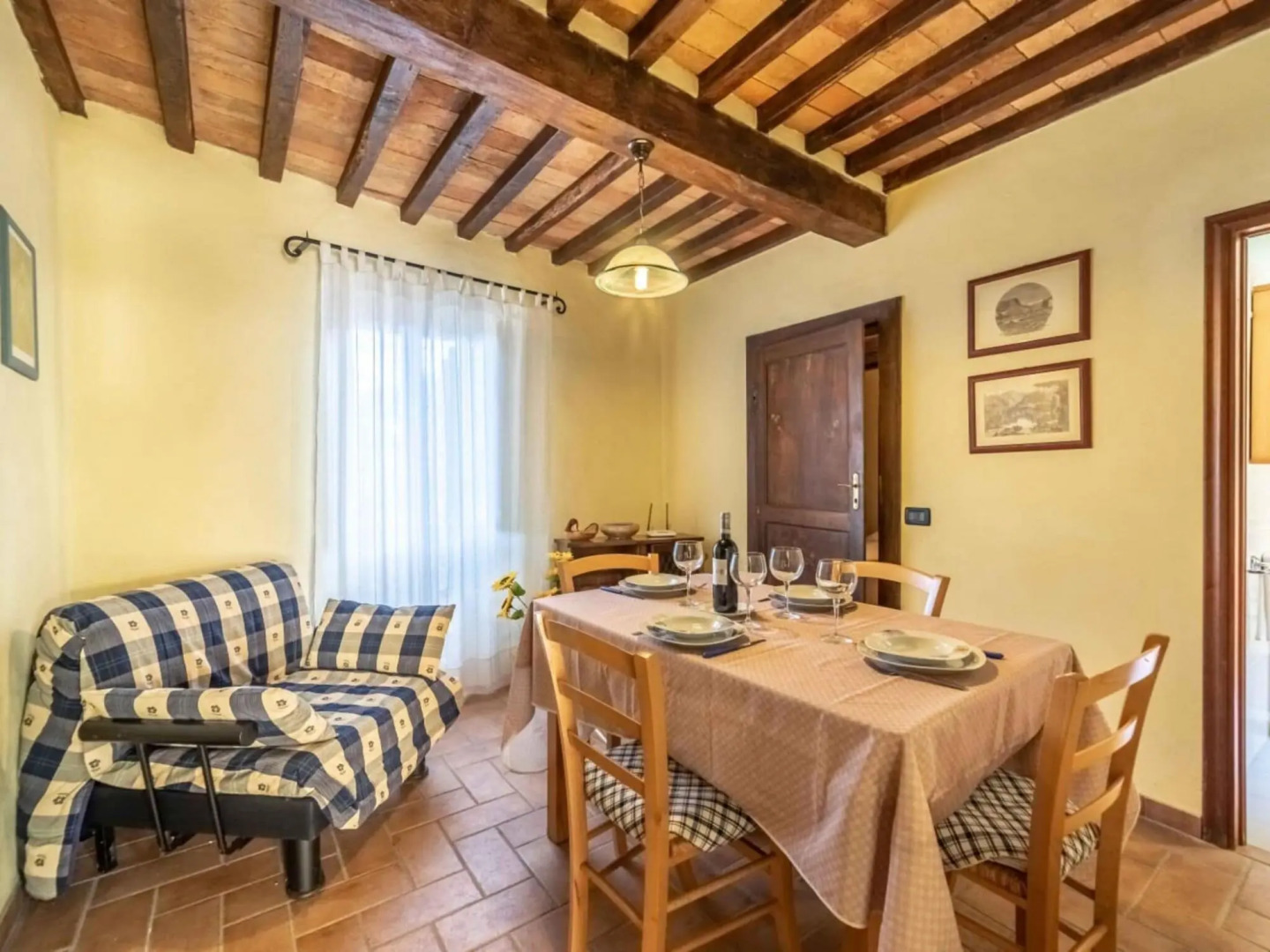 Cheerful holiday home in Poggio with private garden