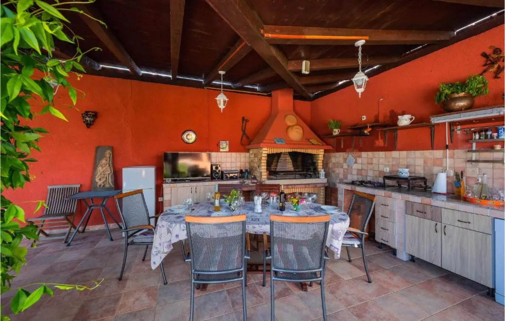 Beautiful Home in Muntic With Outdoor Swimming Pool, Wifi and 3 Bedrooms