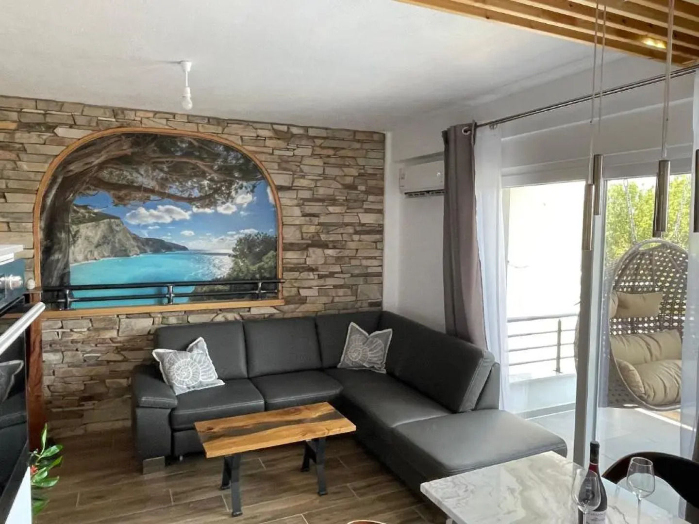 Fewo Griechenland, 400 m zum Strand, zwischen Thessaloniki und Kavala