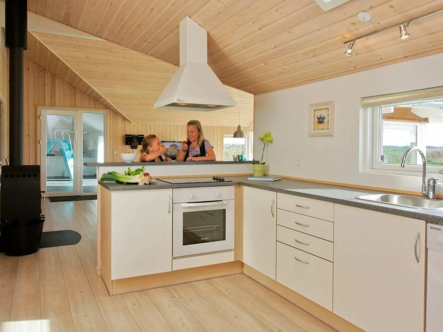 14 Person Holiday Home in Lokken