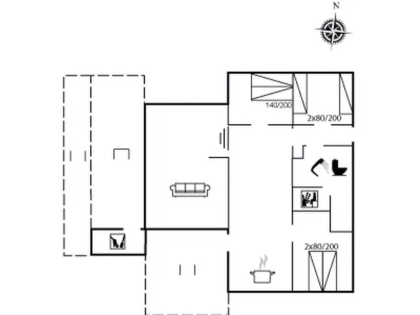 "Partenij" - 700m from the sea in NW Jutland