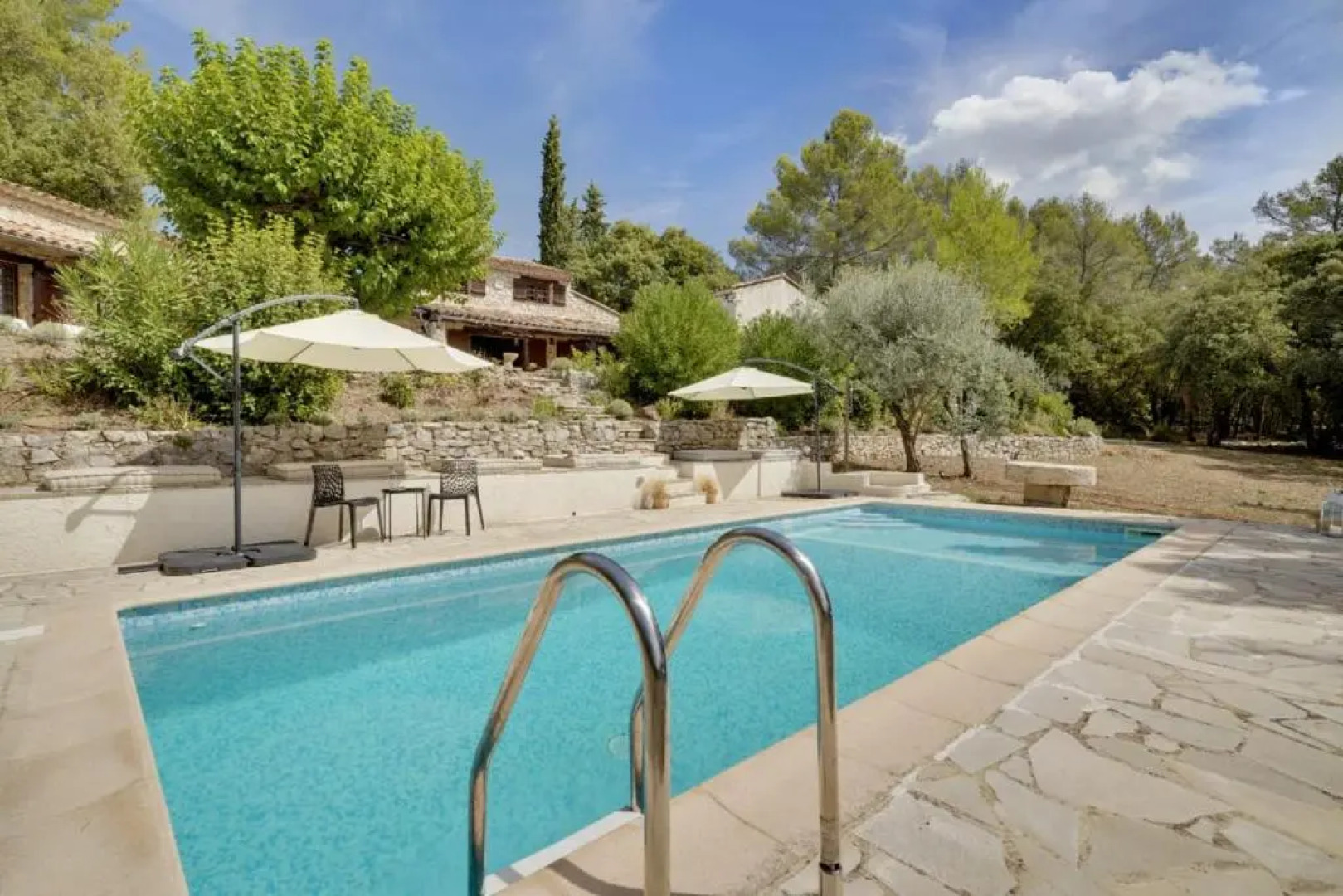 Tranquil 5-Bedroom Stone Villa with Private Pool