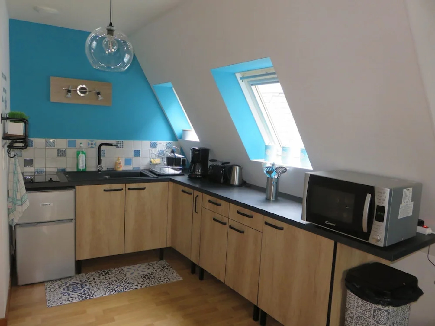 Grand appartement chaleureux