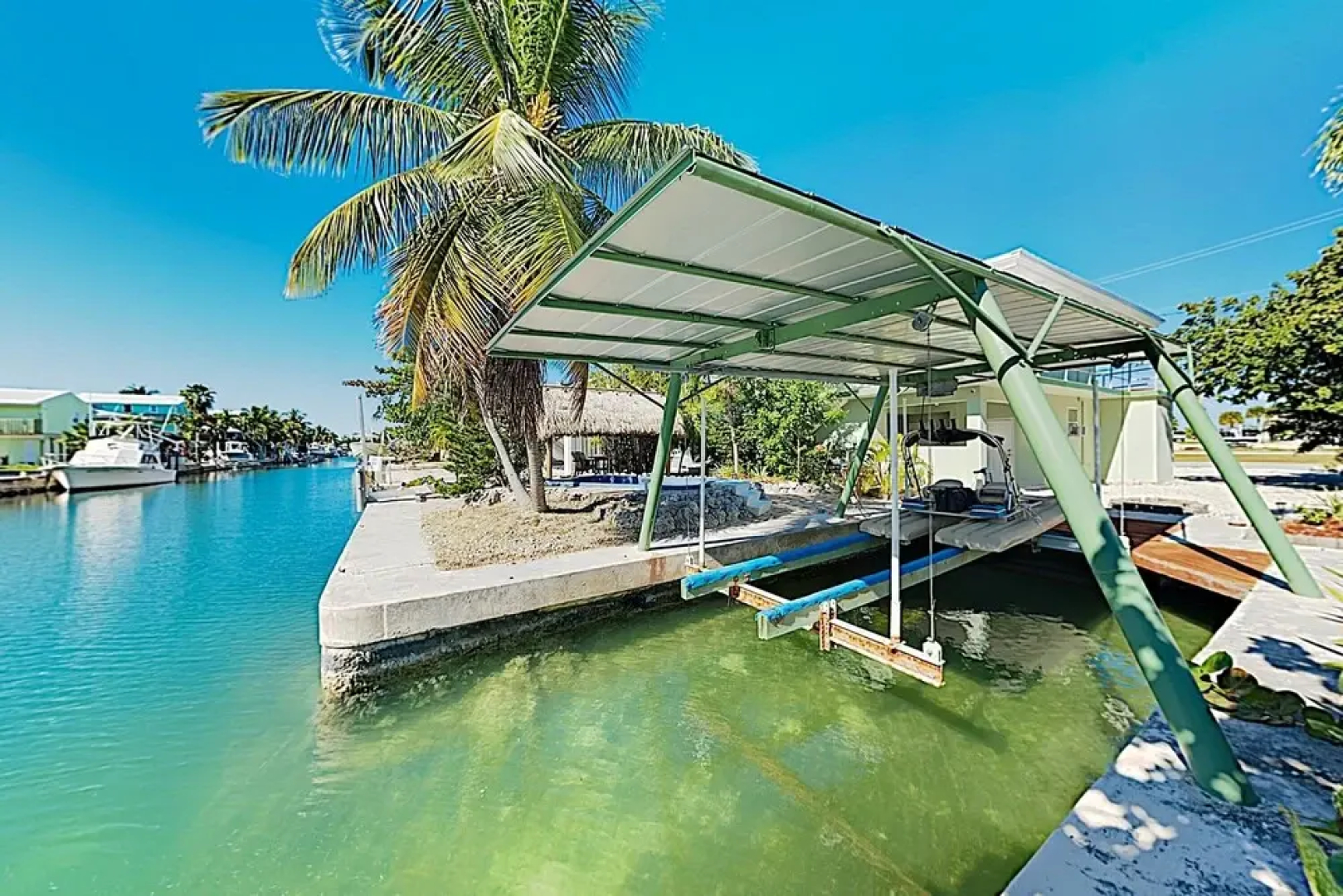 New Listing! Summerland Canal-front Escape W/ Pool 2 Bedroom Home