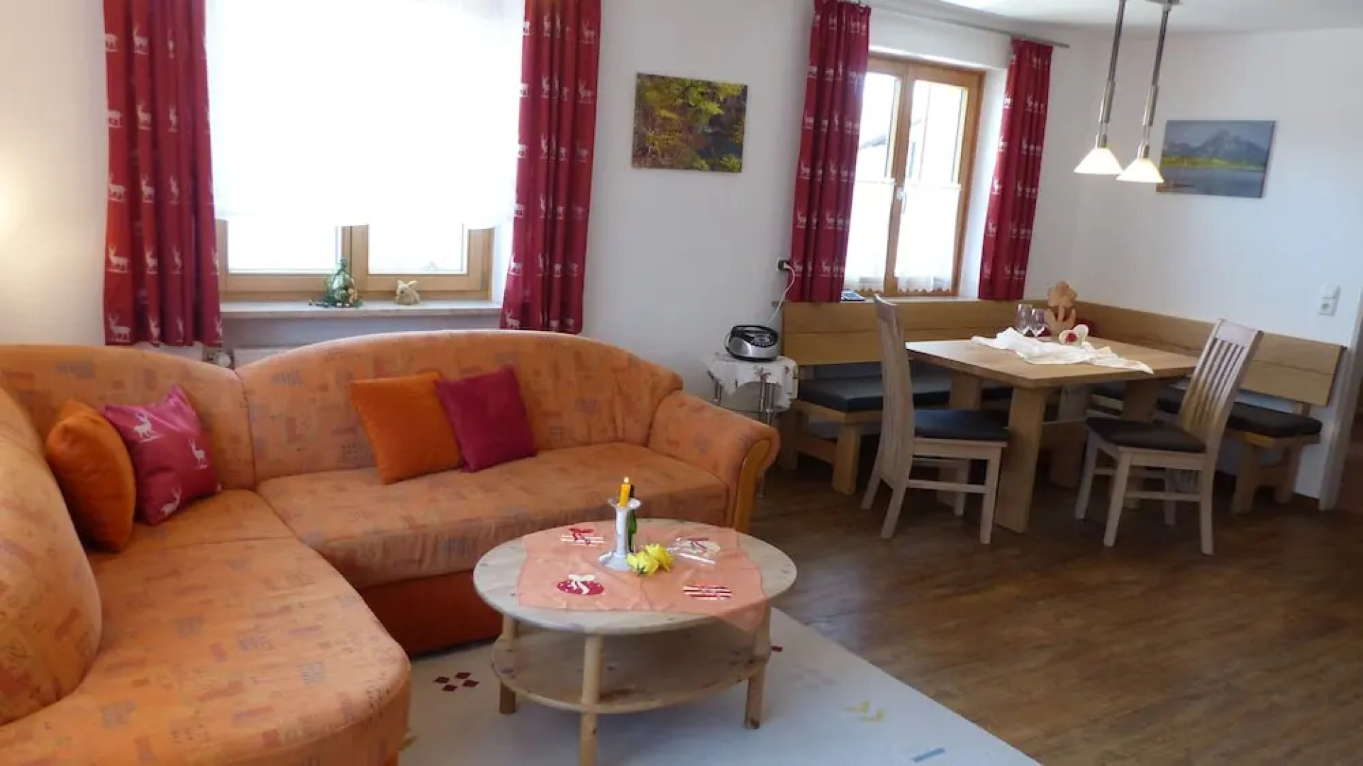 Spacious, Inviting Apartment Near Fussen in the Allgau Region in Bavaria