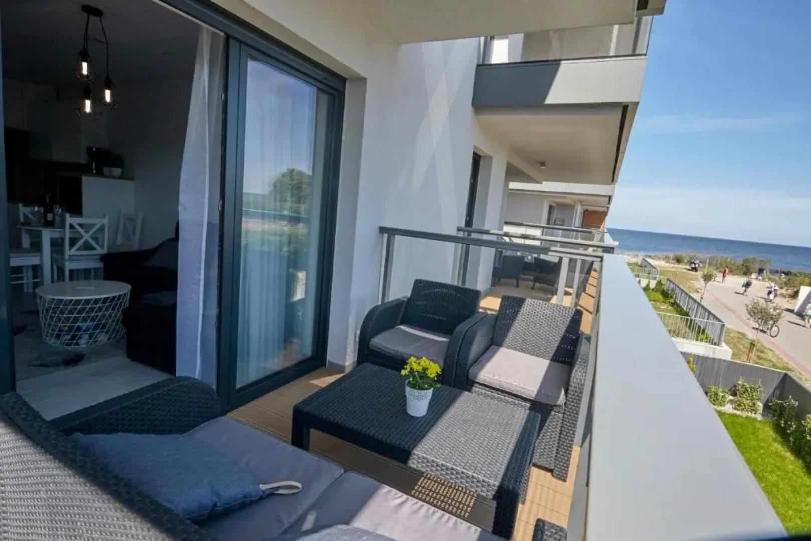 Apartament z widokiem na morze