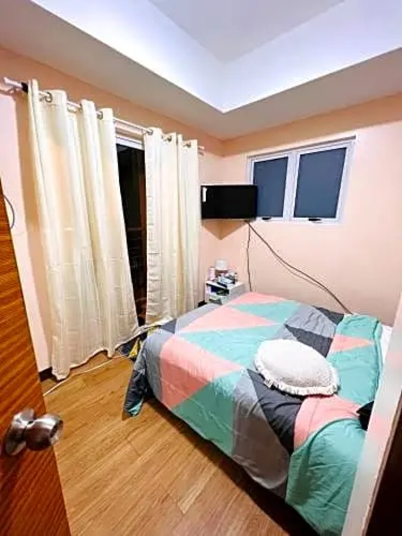 new fully furnished cozy 2 bedroom staycation condo unit with pool