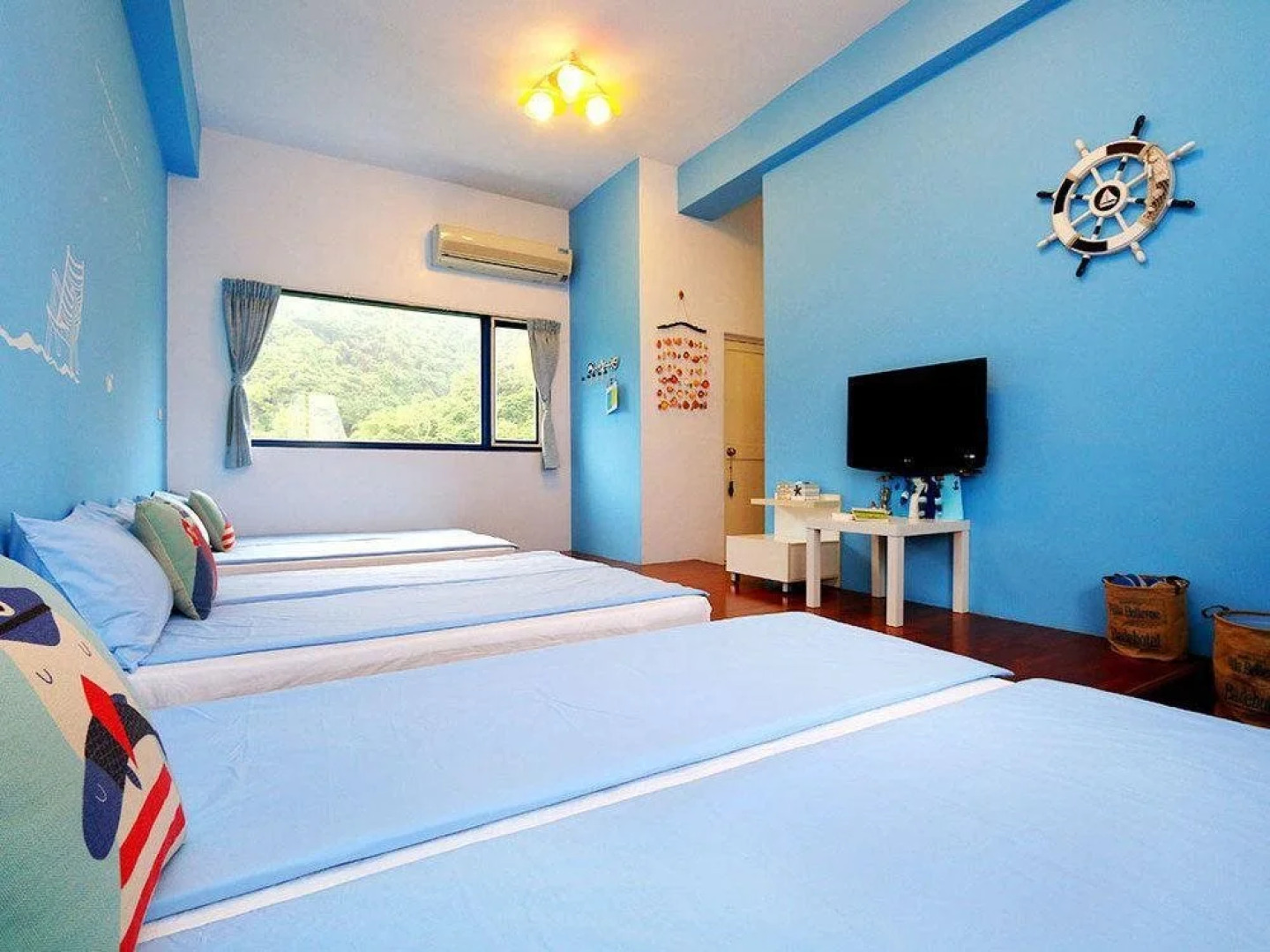 Blue and White Holiday B&B