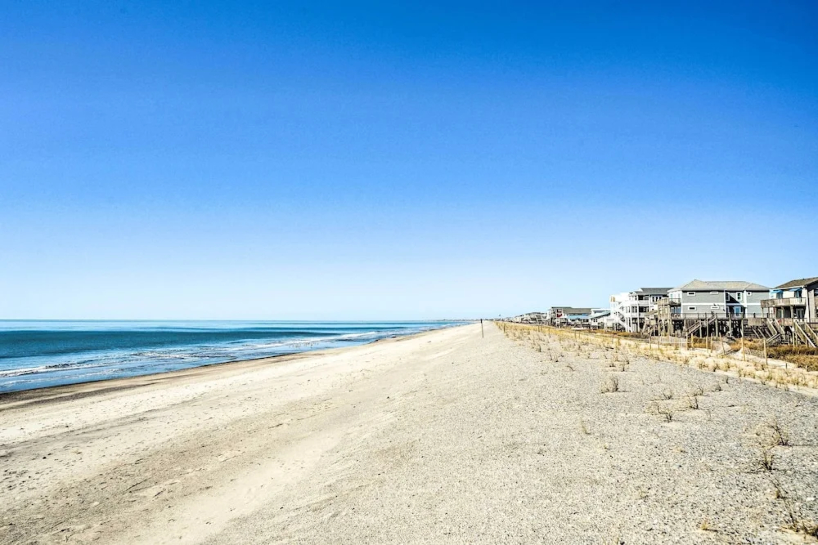 Oak Island Home w/ Pool: Walk to Long Beach!