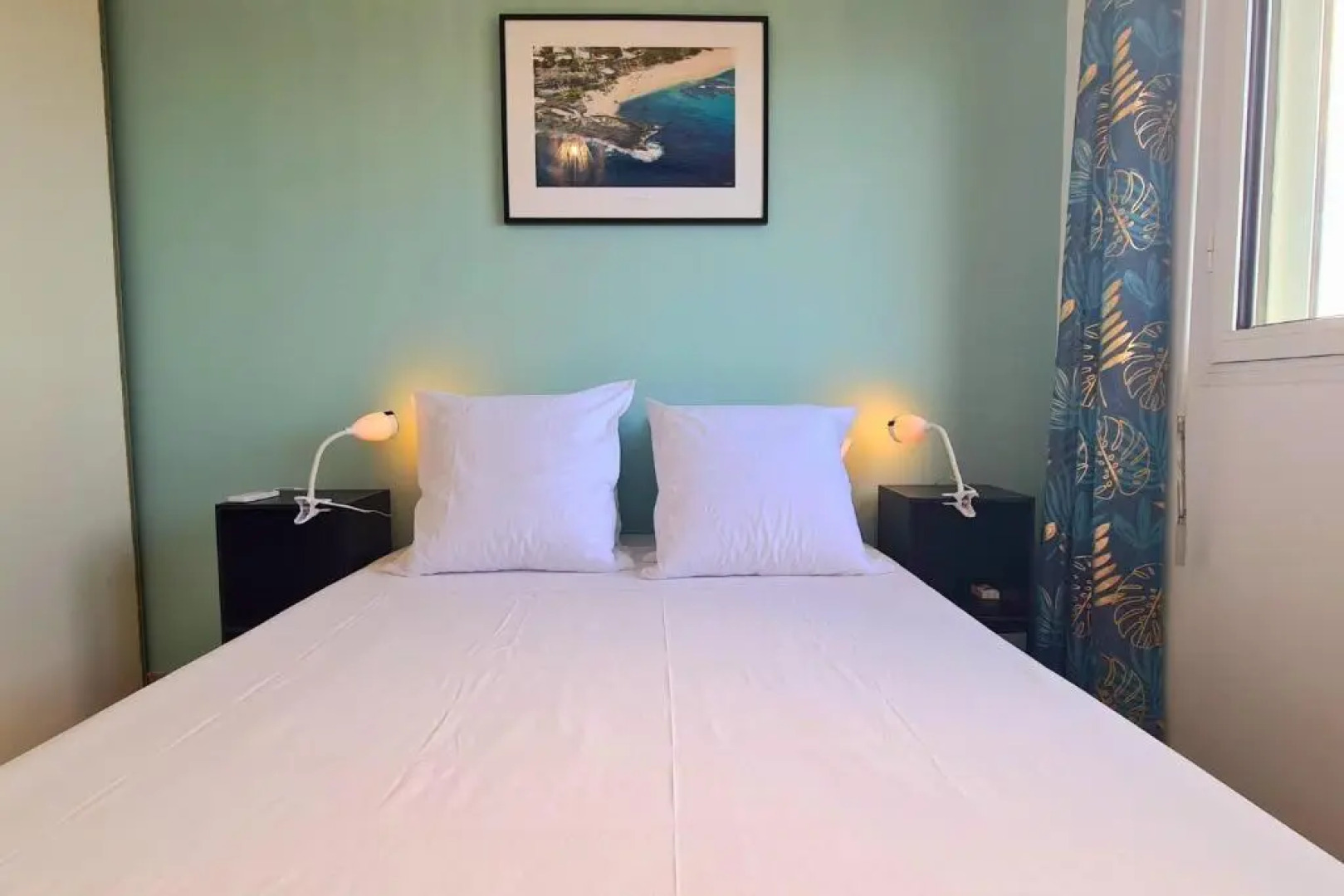 L appartement L Ocean, T2 d'environ pour 2 personnes avec balcon une vue imprenable sur l'océan