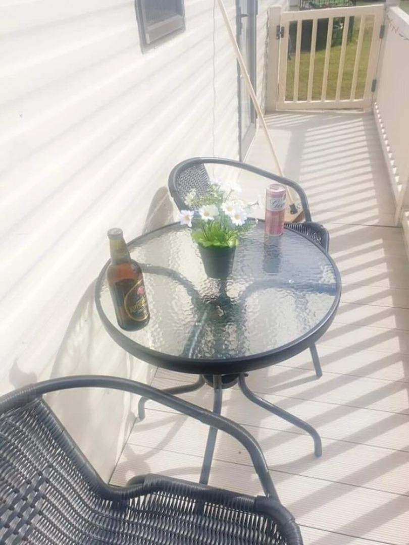 Lovely Caravan at Ingoldmells Just Behind Sealands