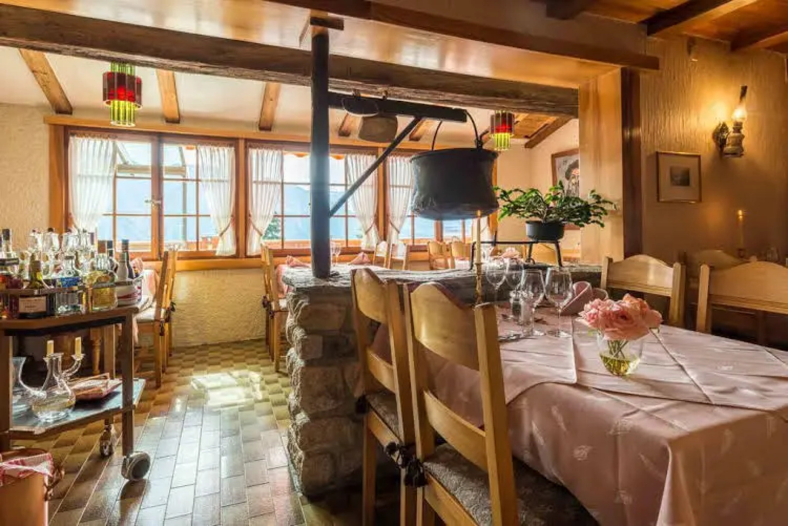 Swiss Chalet-Style Hotel Walliser Spycher