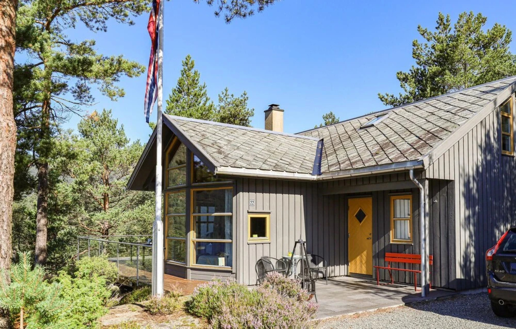 Nice Home in Hebnes With 4 Bedrooms and Wifi