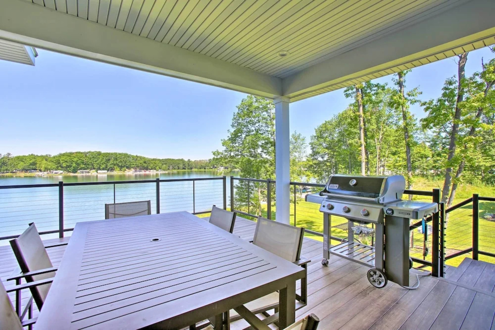Waterfront Silver Lake Home w/ Private 40 Dock!