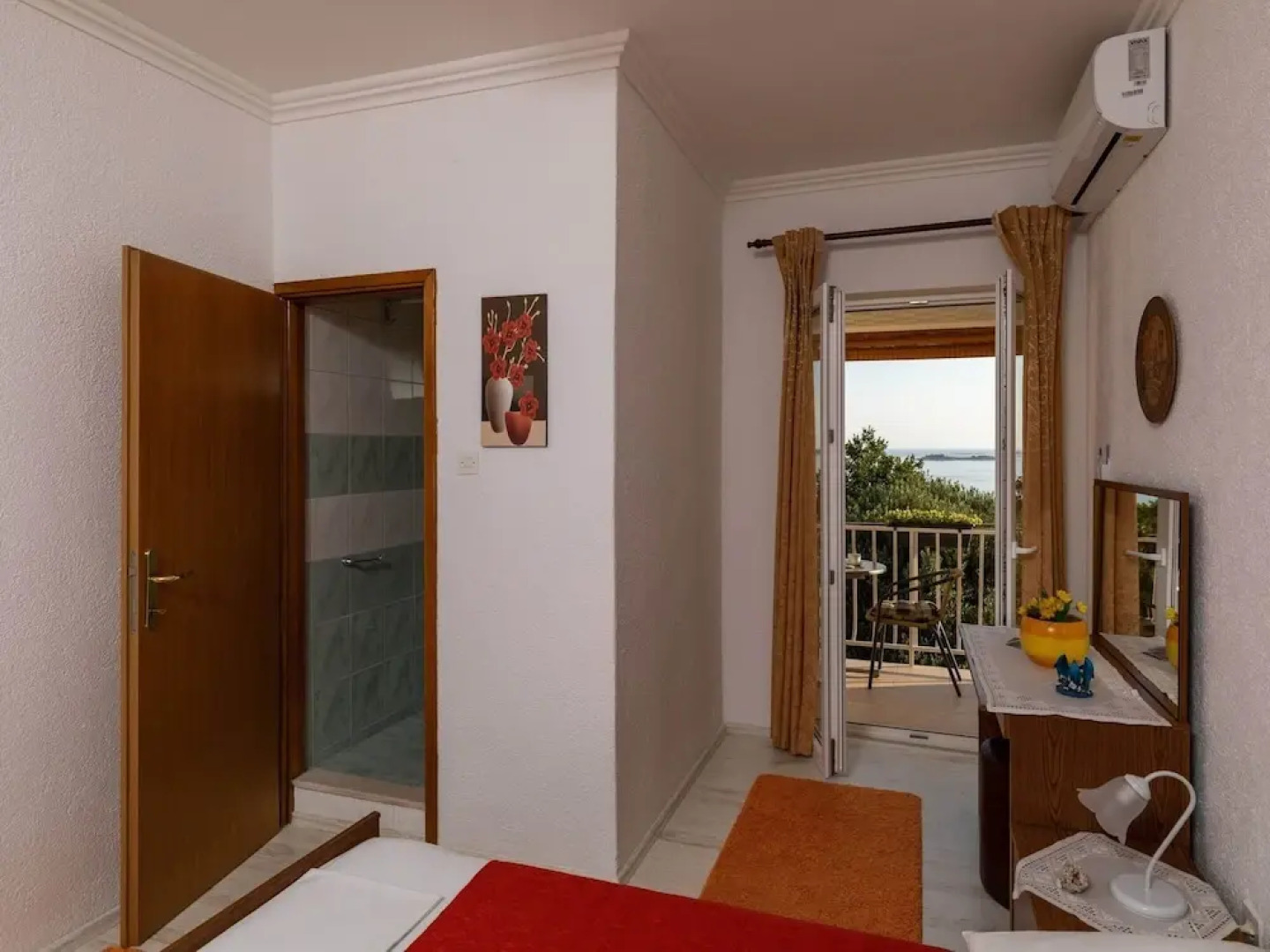 Apartments Belenum - Double Room With Balcony and Sea View