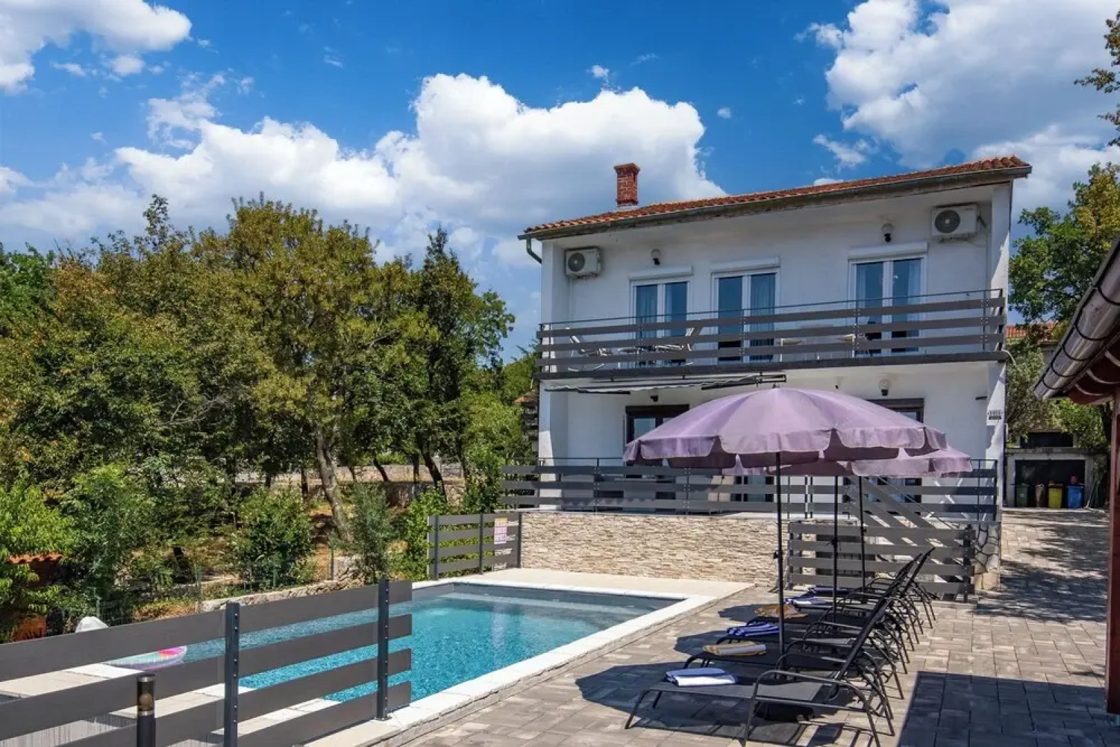 Villa Natali With Pool And Sea View
