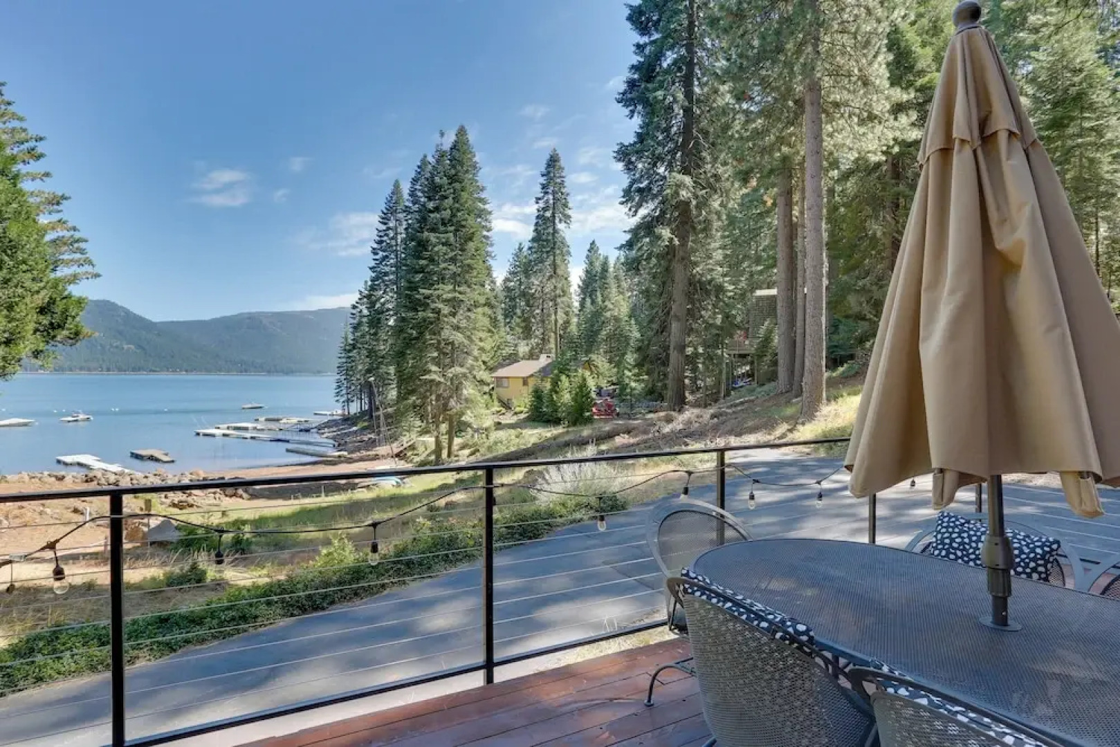 Westwood Lakefront Cabin w/ Hot Tub & Boat Dock!