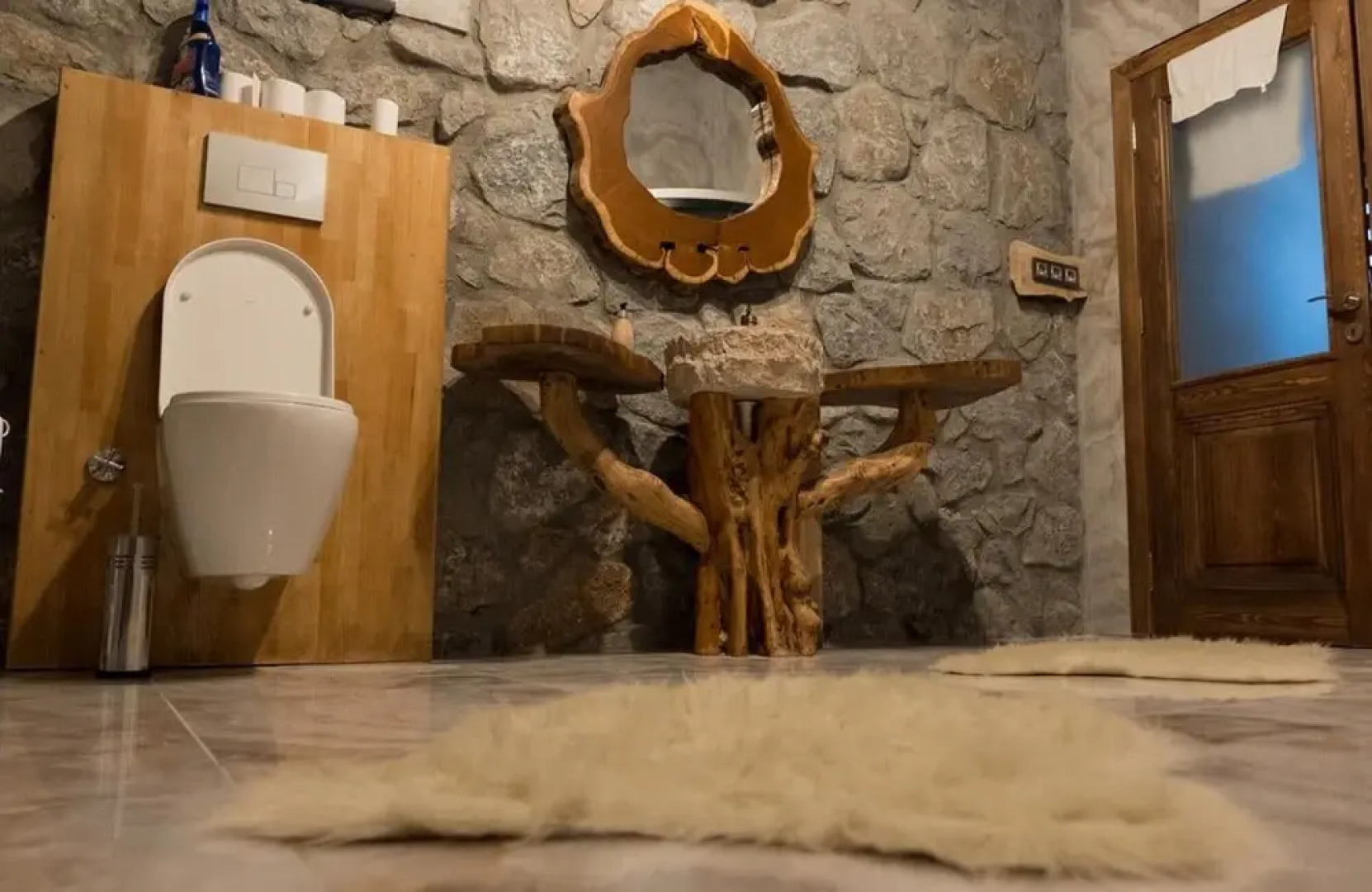 Amazing Stone House With Fireplace and Private Pool Surrounded With Nature in Iznik Bursa