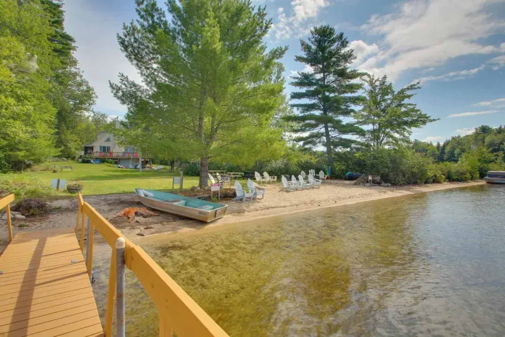 'the Acres' Panther Pond Cabin w/ Beach & Dock!