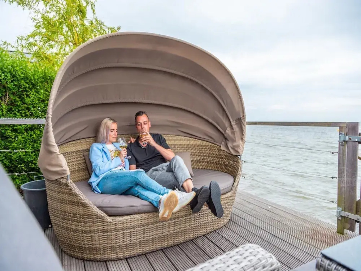 Modern Chalet on the Water of the Markermeer