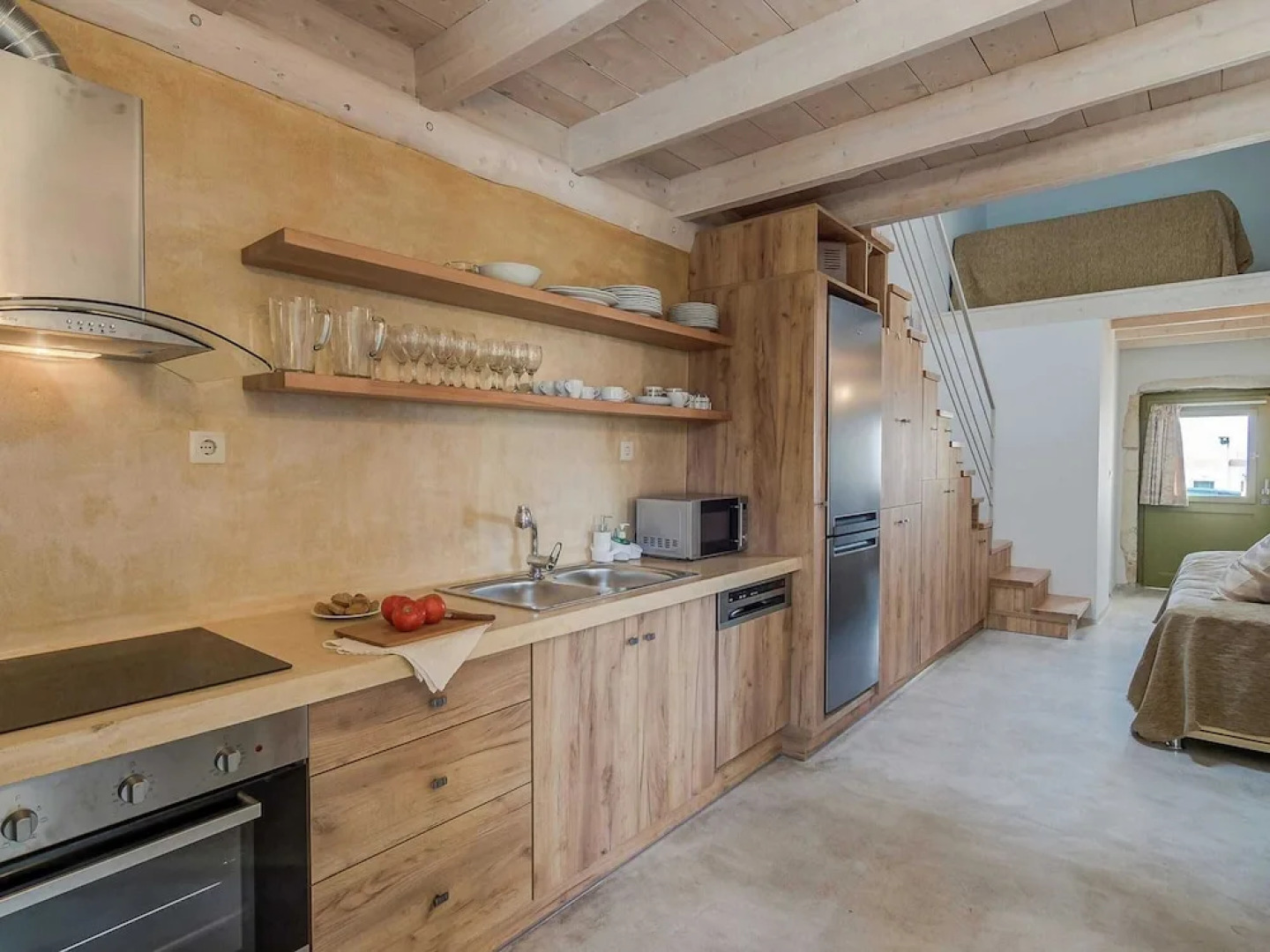 Traditional Stone Built Villa With Private Pool Near Tavern & the Beach