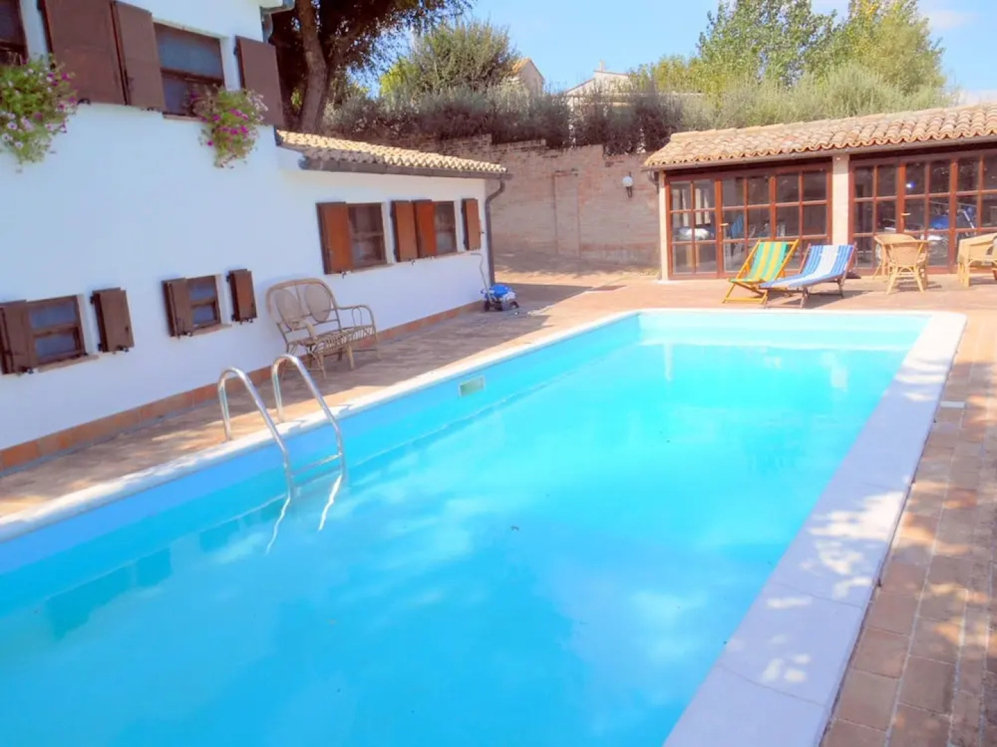 Apartment With 2 Bedrooms in Castel Colonna, With Wonderful sea View, Pool Access, Enclosed Garden Near the Beach