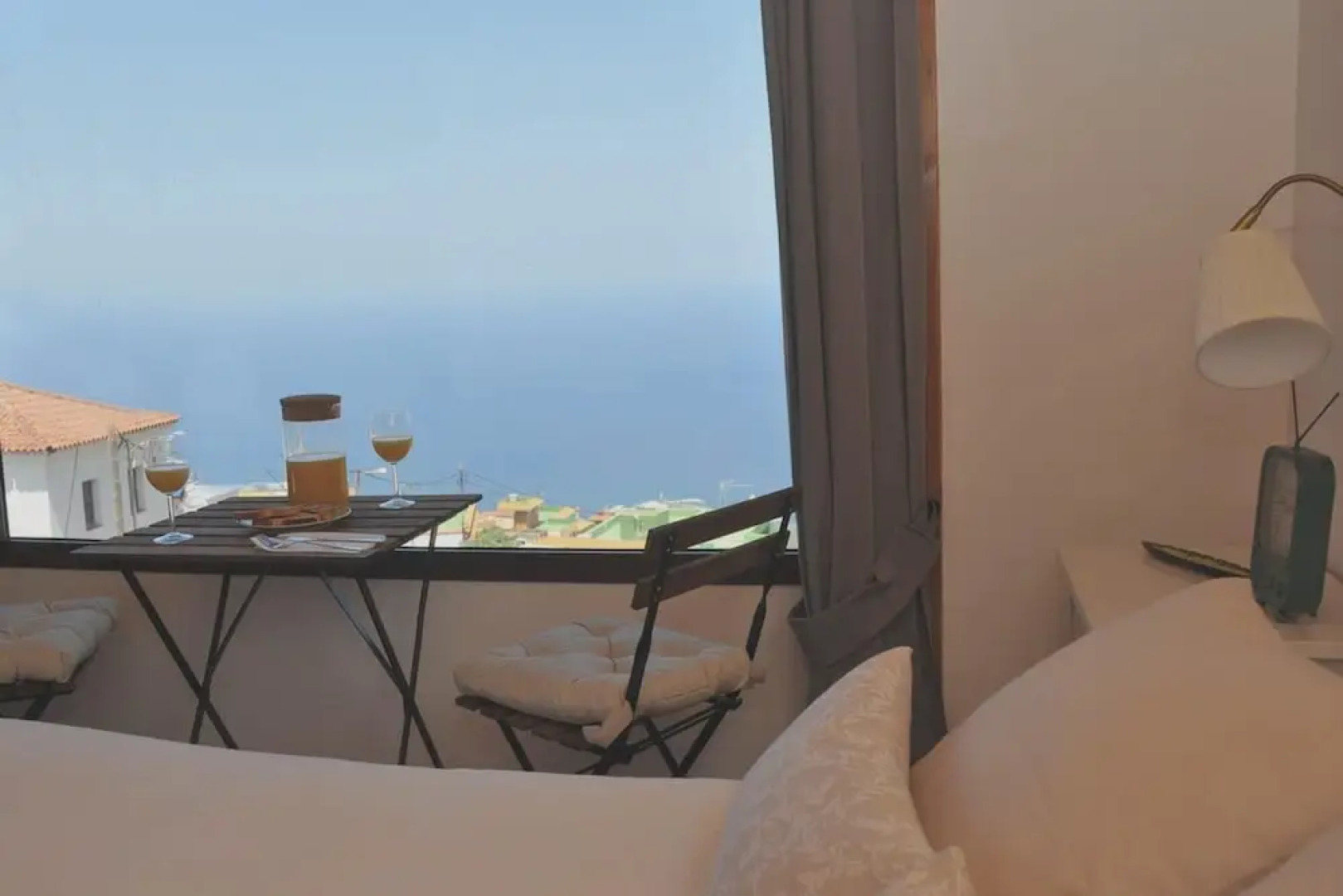 House with 2 Bedrooms in Los Silos, with Wonderful Sea View, Furnished Terrace And Wifi - 5 Km From the Beach