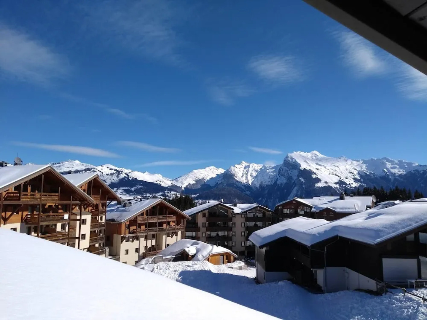 Apartment With 2 Bedrooms in Morillon, With Wonderful Mountain View an