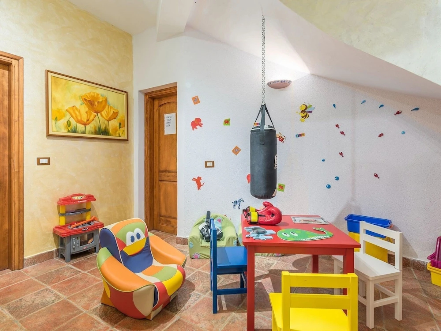 Rustically Furnished Villa With Swimming Pool and Spacious Yard Near Labin