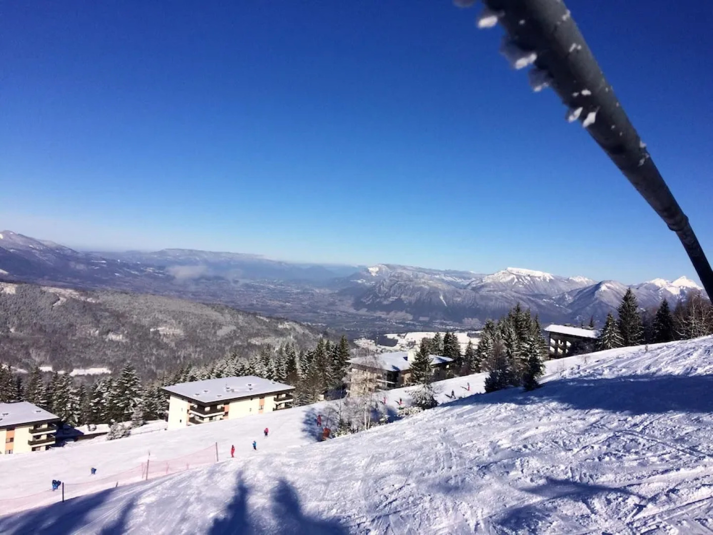 Studio in Allevard, With Wonderful Mountain View, Furnished Balcony an