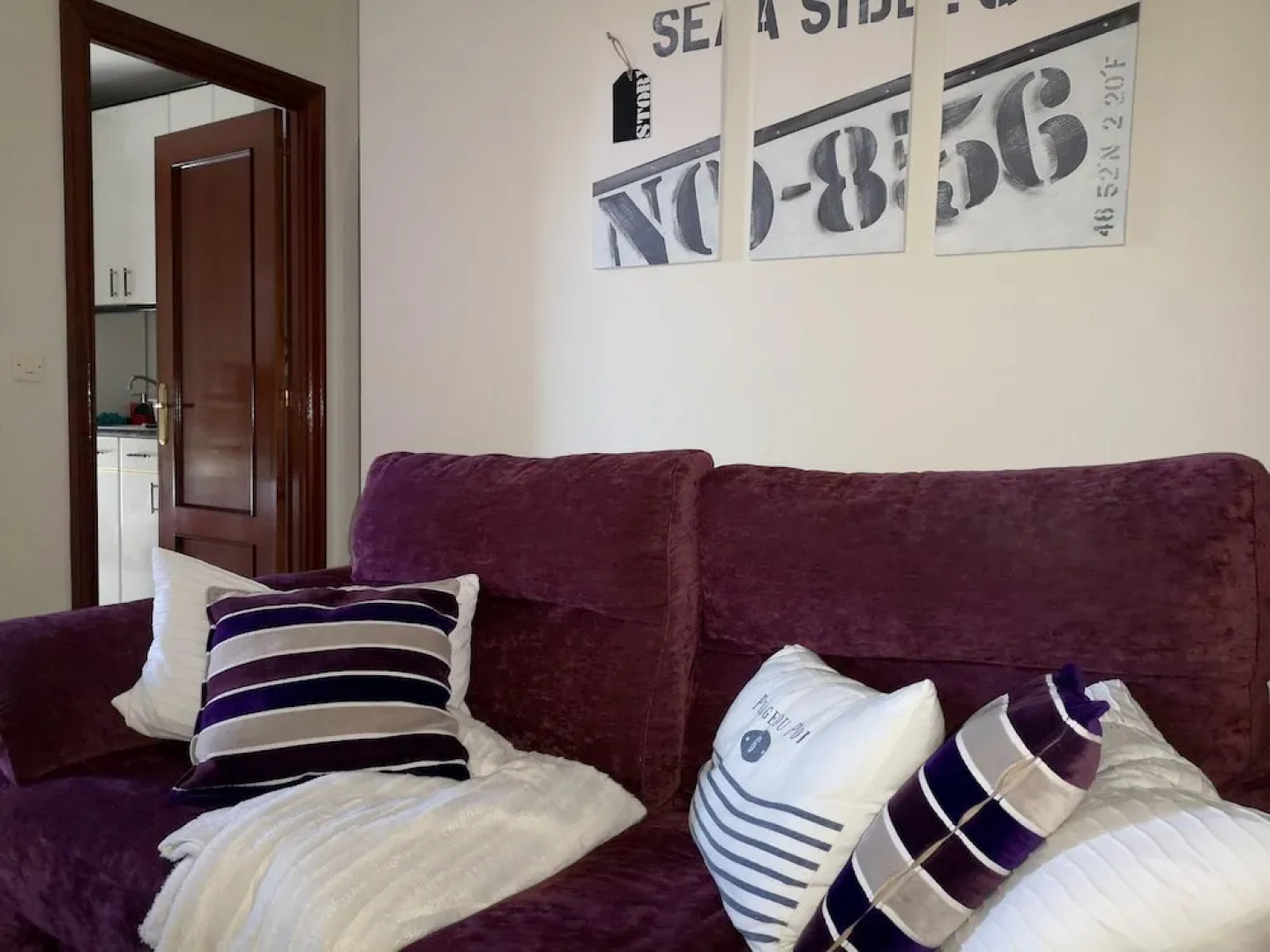 Apartment With 2 Bedrooms in Noja, With Wonderful City View, Furnished