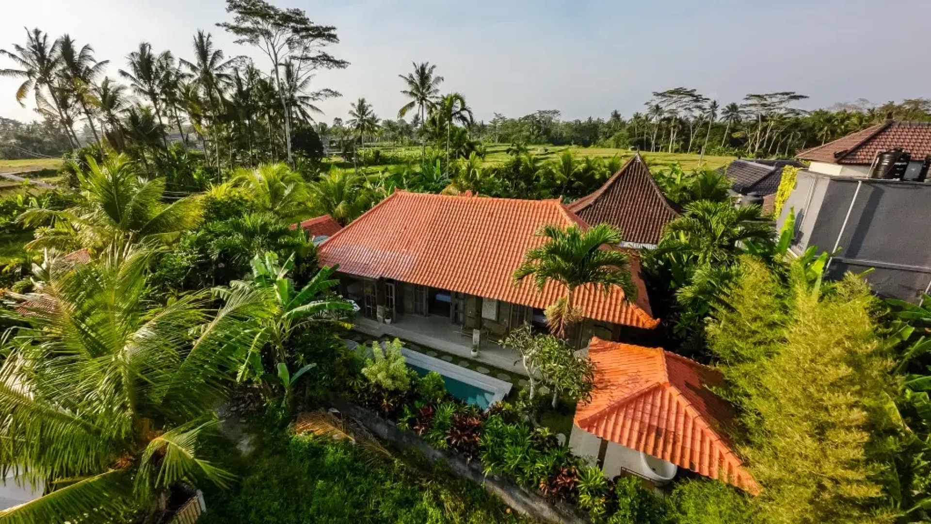 Nyaman Villas by EVDEkimi - Romantic escape among rice fields with Pool, Terrace