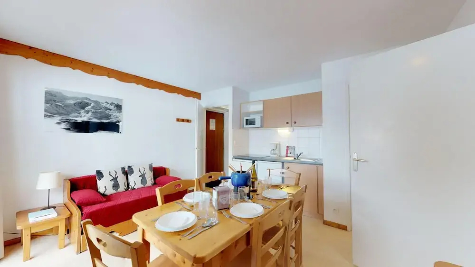 Apartment for 6 People in Val Cenis